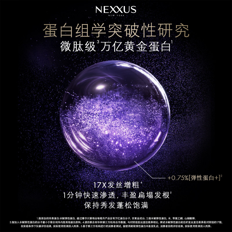 【U先测评专享】NEXXUS弹性蛋白丰盈洗发水250ml