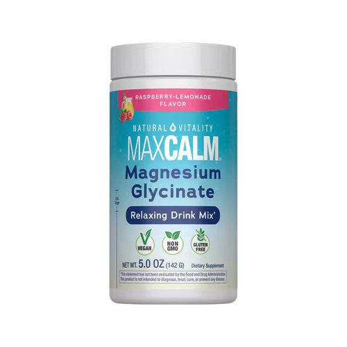 Natural Vitality Calm甘氨酸镁粉剂情绪压力神经舒缓美国进口镁