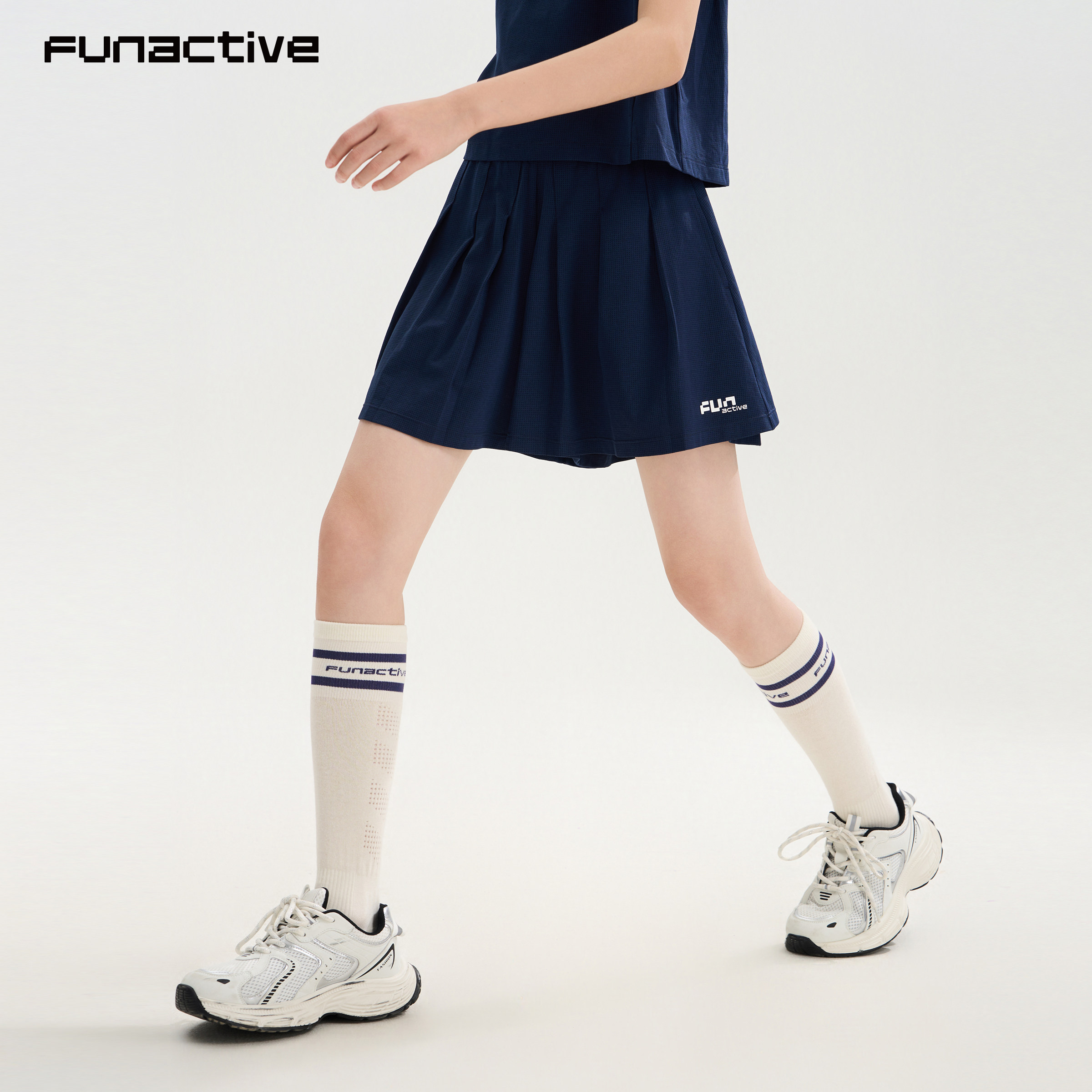 funactive轻薄速干防走光裙裤图片