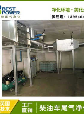 科克1000千瓦柴油发电机组黑烟净化DPF颗粒捕集SCR脱硝尾气净化器