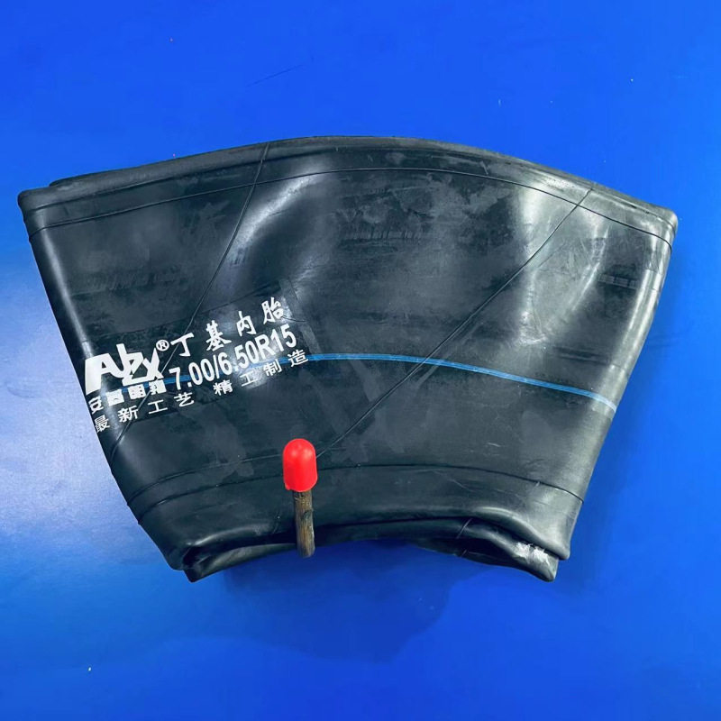700-15矿山尼龙轻卡丁基内胎650-15平板拖车矿花载重矿用三包