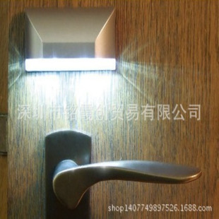 L0403智能门锁感应灯 4LED迷你小壁灯 红外人体感应灯
