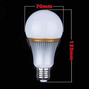 2014欧版E27LED7W球泡灯3000k暖白宽压银河系galaxy灯泡