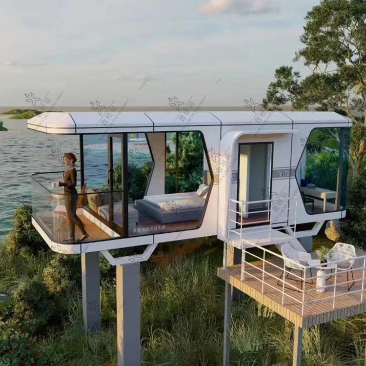 网红移动星空房装配式景观建筑房屋全屋智能体验太空舱酒店民宿