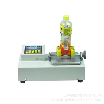 自动峰值瓶盖扭力检定仪 瓶盖旋紧力矩测试仪 玻璃瓶盖扭力测量仪