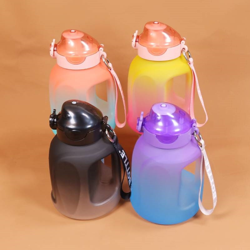 2500ml大容量Pctg塑胶开水壶健身吨吨桶手握喝水桶环保运动水瓶桶