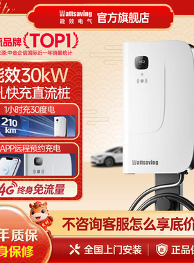 能效蔚来直流充电桩30kW家用380v新能源汽车理想问界快充汗青HQ30