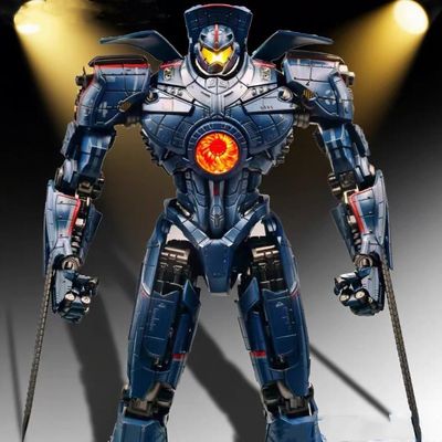 环太平洋机甲复仇流浪者危险流浪者风赤红手办危险机甲玩具黑曜石