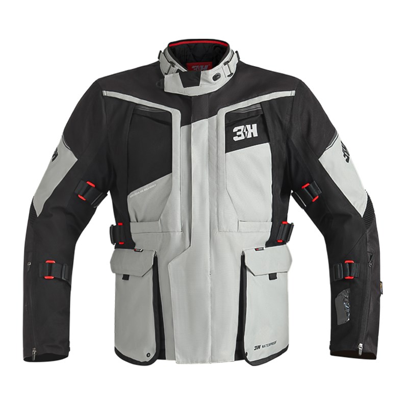 3H戈壁拉力服骑行服机车摩托车防水防风保暖摩旅男四季赛车服大码