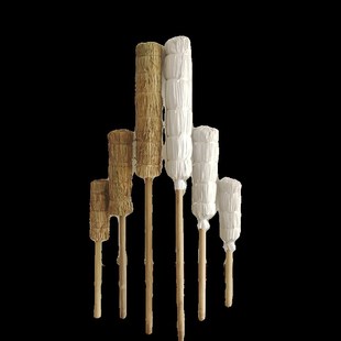 商用冰糖葫芦稻草把老式草靶子架子展示架木制创意复古肩抗可携式