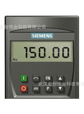 6SE6400-0BP00-0AA1 变频器BOP操作面板 6SE64000BP000AA1