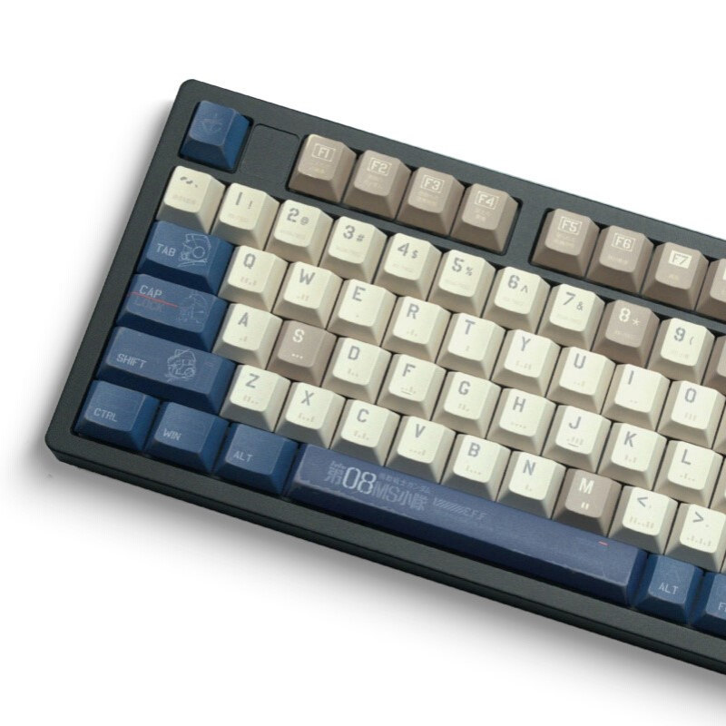 XVX《机甲·破》原厂高度五面热升华PBT键帽加厚主题键帽客制化