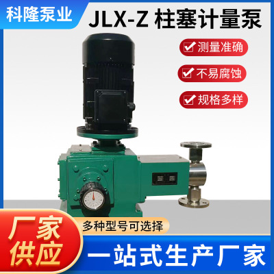 生产化工石油水处理 精度高加药泵JLX-Z系列柱塞计量泵