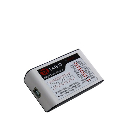 Kingst金思特逻辑分析仪100M采样率16通道可调阈值PWM输出x2便携