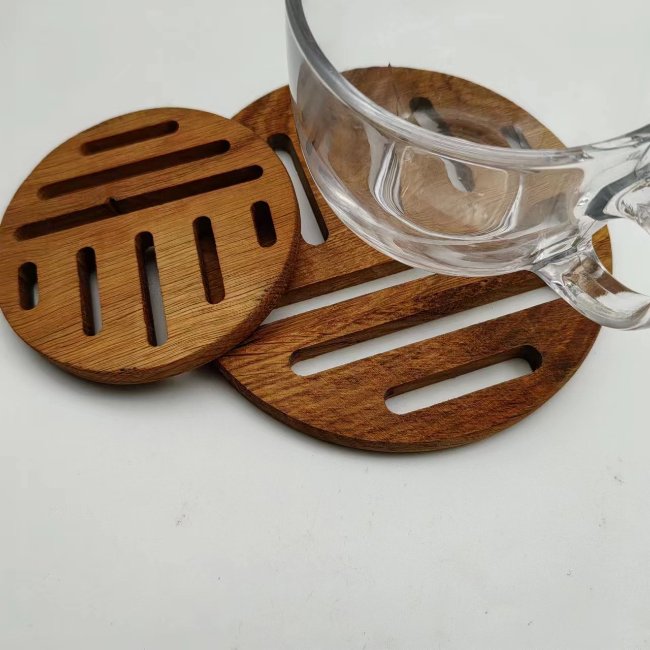 圆形隔热垫餐桌垫防烫新中式盘子碗垫子创意家用耐高温木垫