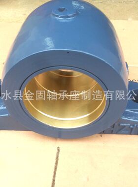 厂家HZ系列整体式滑动轴承座 HZ110滑动轴承座 铜瓦轴承座