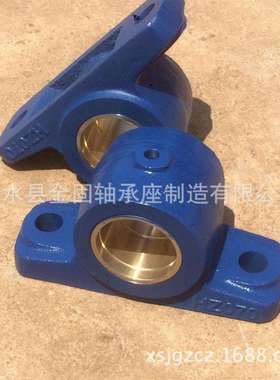 厂HZ070整体式正滑动轴承座 HZ080铜瓦衬套轴承座 滑动轴承座系列