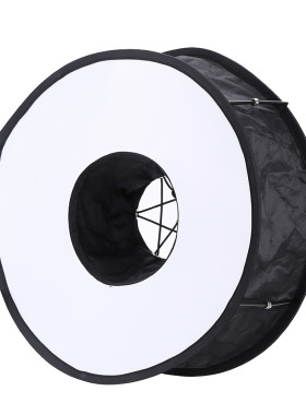 46cm 易折叠 闪光灯环形柔光箱 微距 柔光罩 D2921