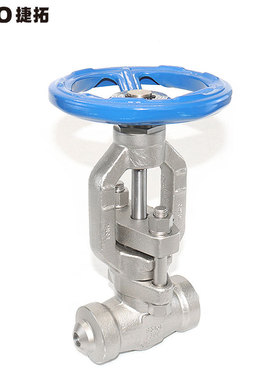 不锈钢锻钢截止阀 4500LB 高压F316H T型工艺型截止阀