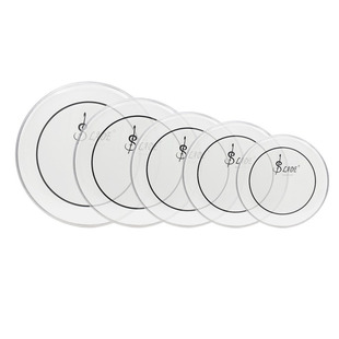 架子鼓鼓皮12寸13寸16寸20寸22寸大小军鼓透明鼓双层皮乐器配件