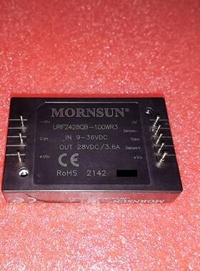 URF2428QB-100WR3金升阳DC/DC模块 9-36V输入28V输出3.6A