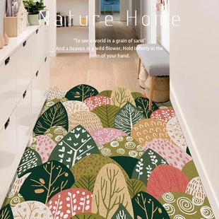 开门见山地垫入户进门丝圈脚垫家用防滑免洗玄关地毯门垫定制