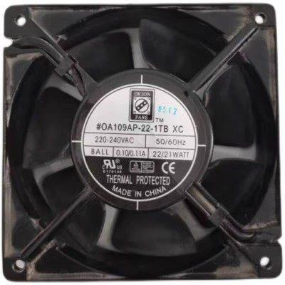 原装正品OrionFans OA109AP-22-1TB XC 230VAC17/15W交流散热风扇