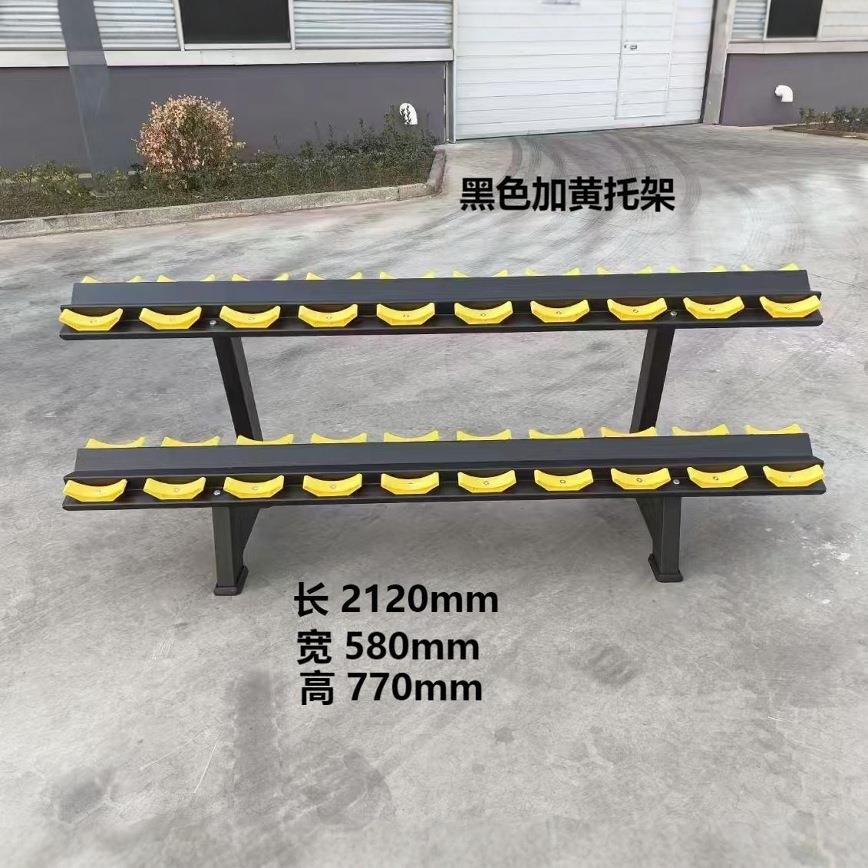 双层哑铃架十付哑铃架商用健身房哑铃存放展示架子家用私教哑铃架