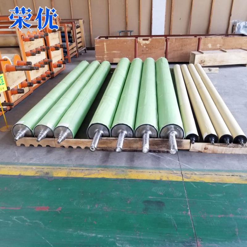 实力厂家海帕隆酸洗线胶辊挤干辊氯磺化聚乙烯胶辊