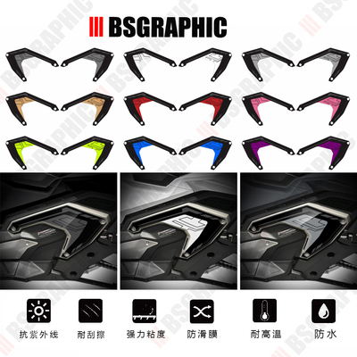 本田XADV750改装车身装甲防刮贴