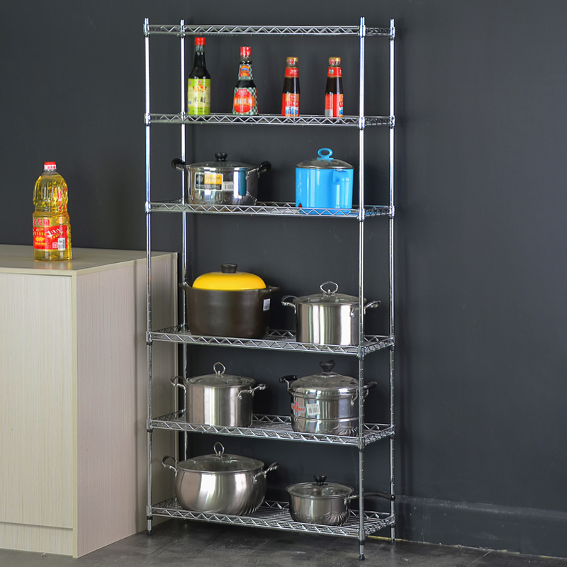 长35/45/50/60宽15间隙架金属多层厨房墙角夹缝置物架碗盘收纳架