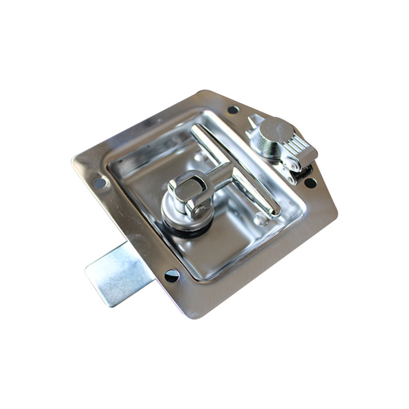 MS857面板锁工具箱锁机罩锁电柜门锁不锈钢工业箱柜锁