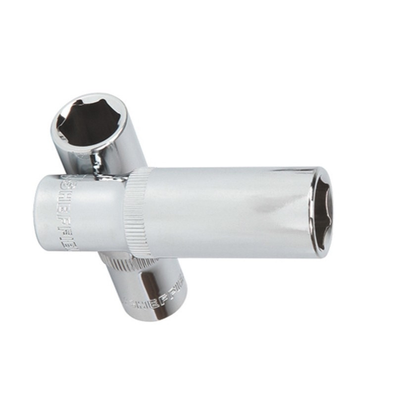 钢盾S011722 12.5mm系列公制6角加长套筒22mm大飞棘轮扳手套筒