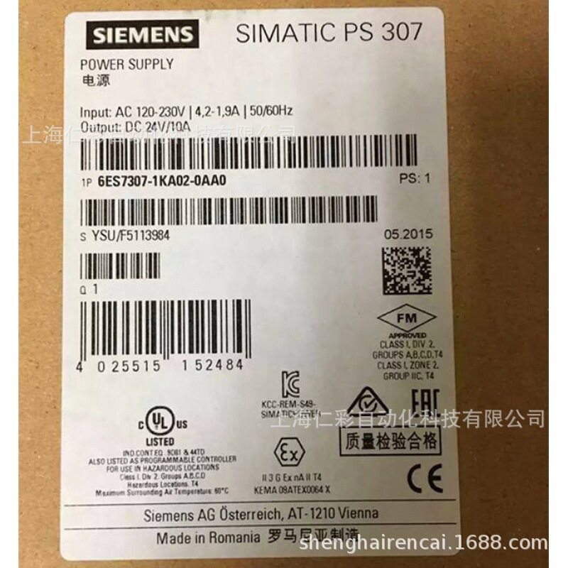 6ES7307-1KA02-0AA0 6ES7307-1EA01/1EA00-0AA0/1KA02/1KA01-0AA0