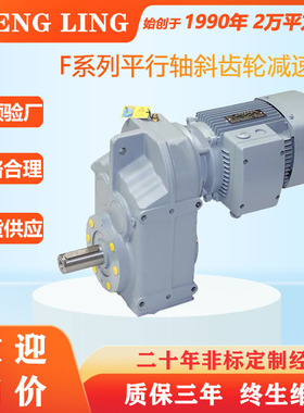 平行轴斜齿轮减速机FAF37 F47 F57 F67 F77 F87 F97 F107替代SEW