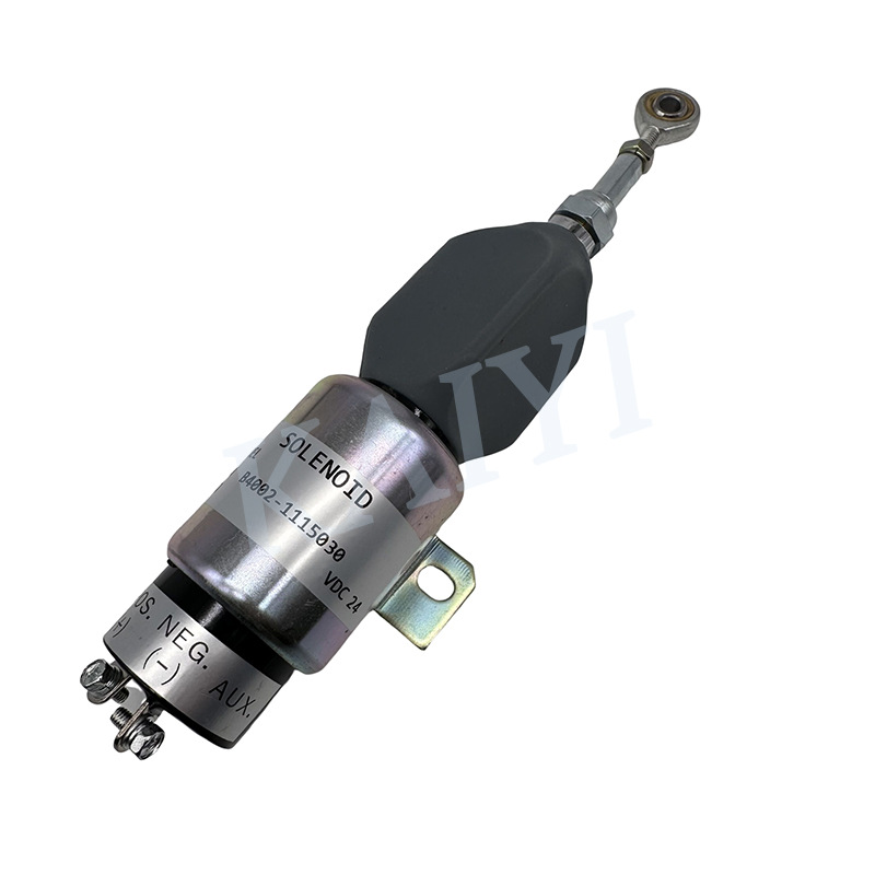 挖机配件PC60/120/200/-7熄火开关电磁断油阀B4002-1115030