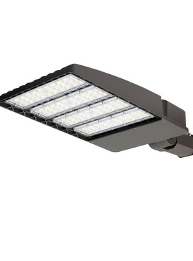 MIC灯具户外IP67防水微波移动感应300瓦LED鞋盒灯停车场灯