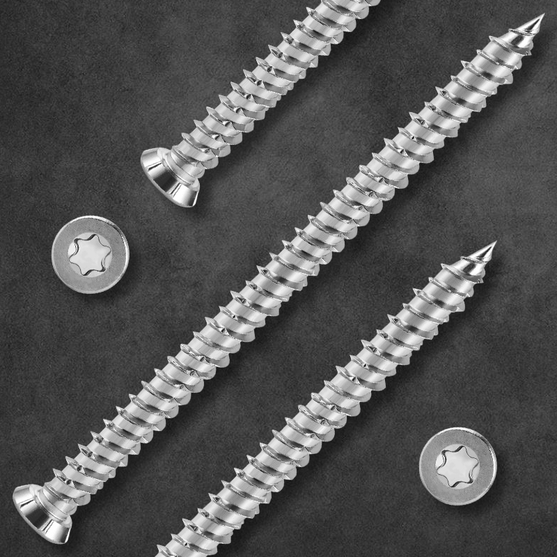 410不锈钢自切螺丝德式膨胀门窗断桥系统自攻螺钉82 102 122