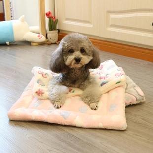 通用法兰绒保暖狗狗睡觉 狗狗垫子四季 垫子猫咪垫子狗窝垫宠物垫