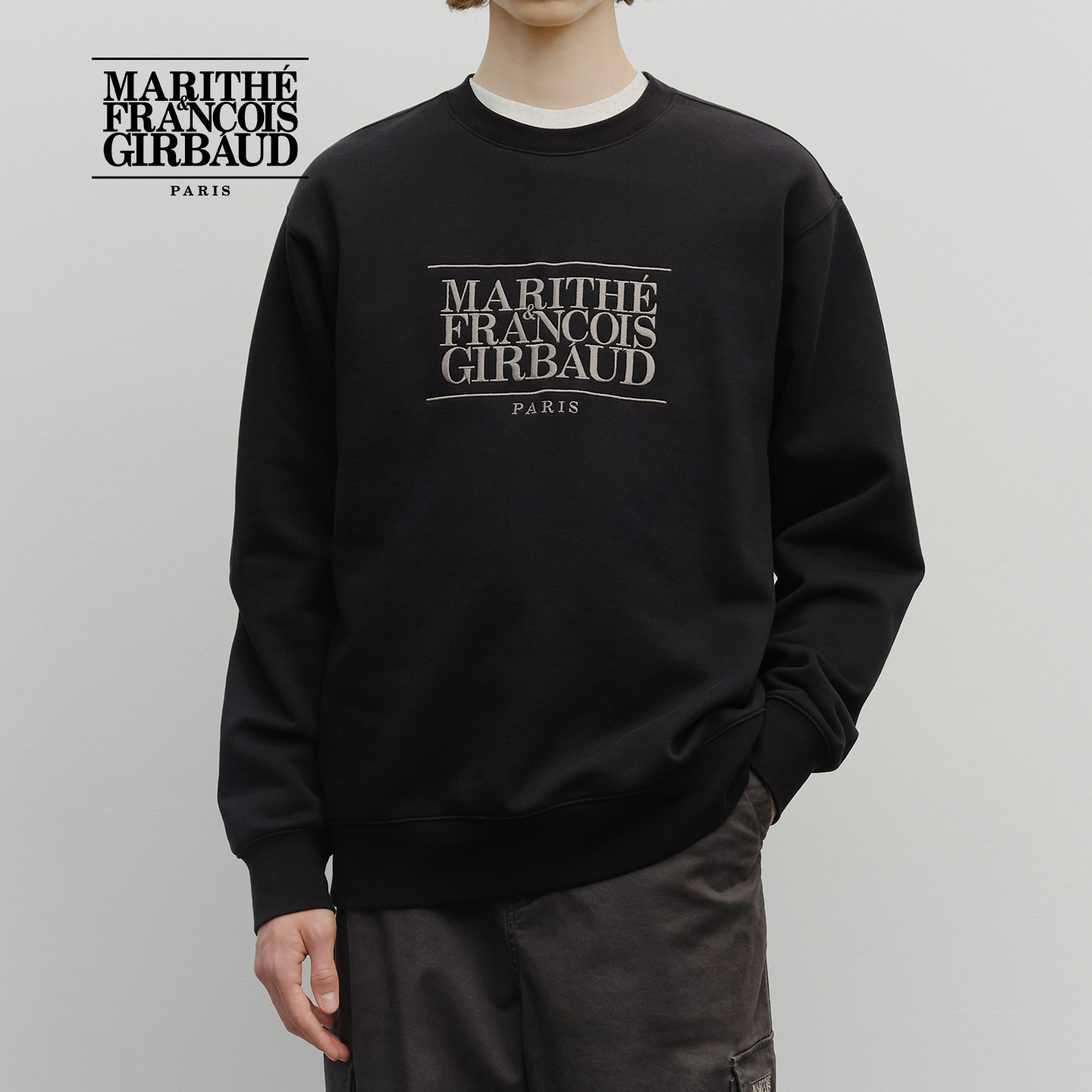 MARITHE经典LOGO刺绣卫衣