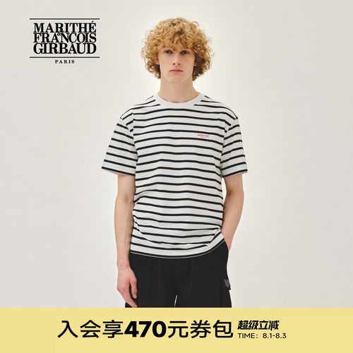 MARITHE小LOGOT恤男女同款
