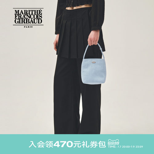 MARITHE迷你手袋休闲复古托特包