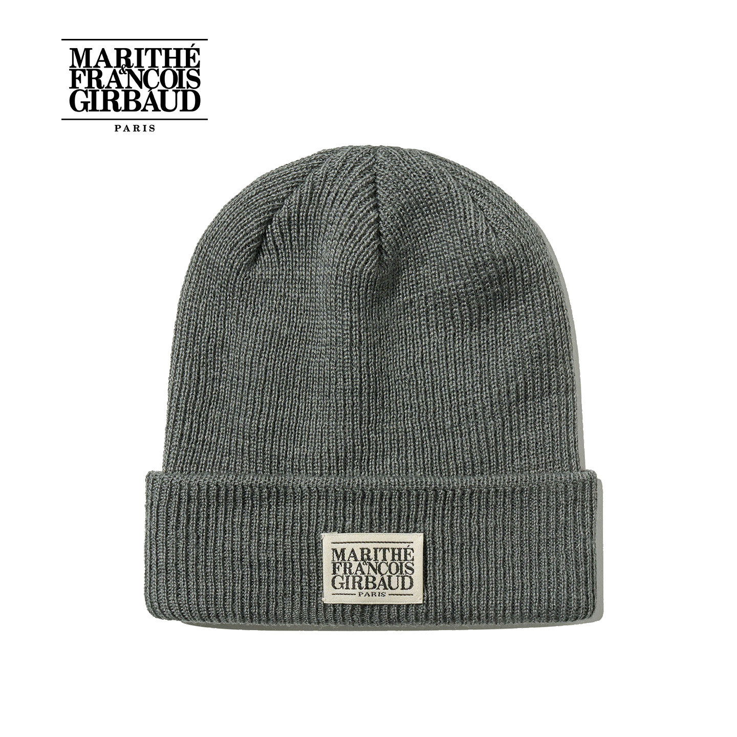 MARITHE经典LOGO毛线帽