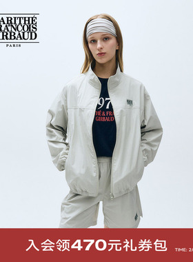 MARITHE运动系列短外套裤子 潮流防风夹克男女同款情侣2025年秋冬