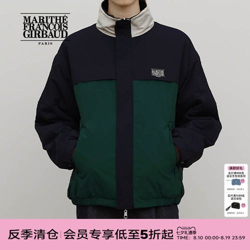 MARITHE经典LOGO双面穿夹克