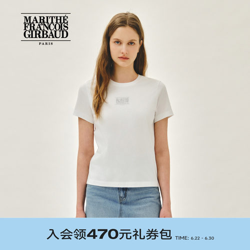MARITHE女士小经典LOGOT恤