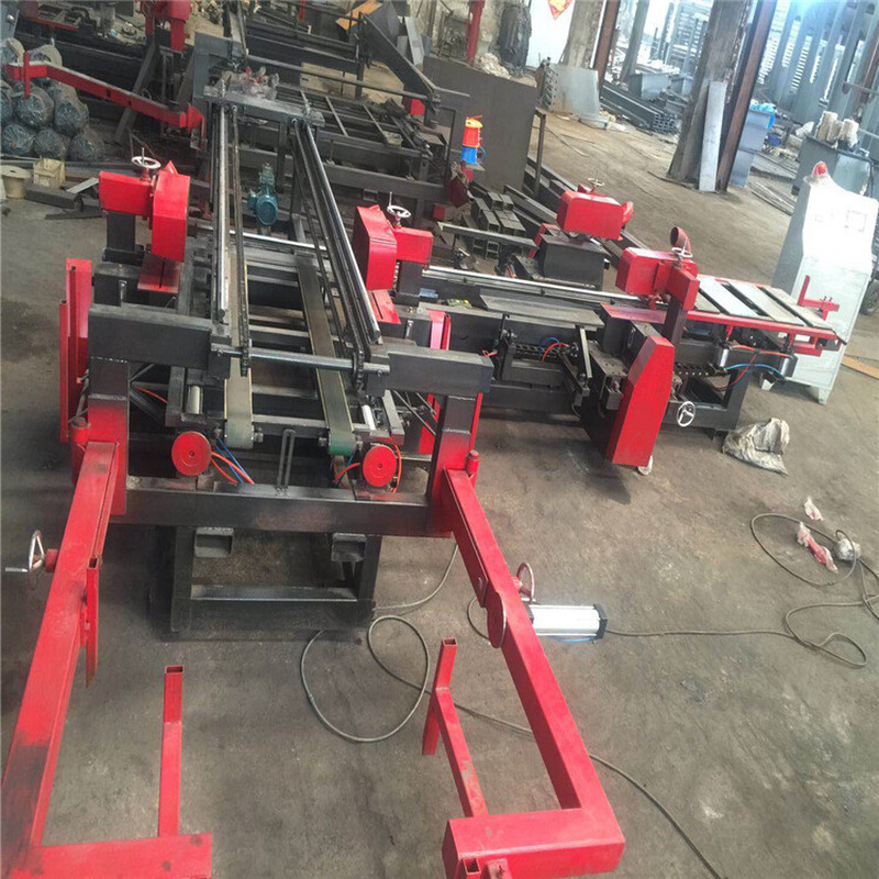 自动推板木门四边锯 石膏板切边锯自动吸尘 玻镁板彩钢板四边锯