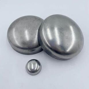 不锈钢30椭圆封头焊接4圆封头管帽堵头封盖1.形5/2个厚108*2 75*2