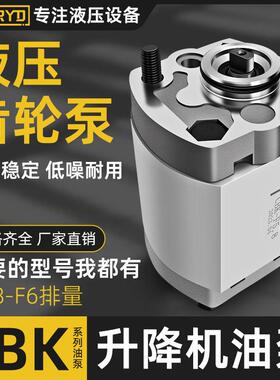 升降机液压齿轮泵CBK-F0.8/F1.6/F2.1/F2.5/F3.2/F3.7/F4.2堆高机