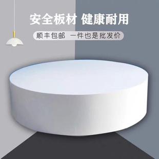 播幼儿园小台舞圆形直站台圆台拍照摄示影台子模特地台展台展示架